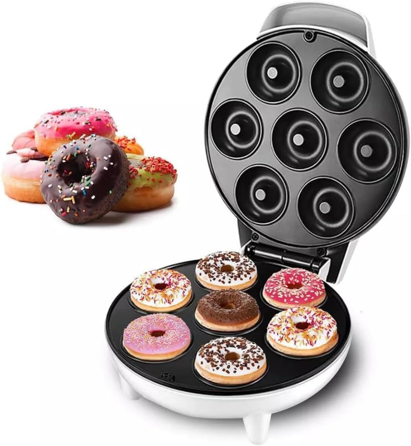 Máquina de Donuts Antiaderente – 7 Cavidades para Confeitaria Caseira