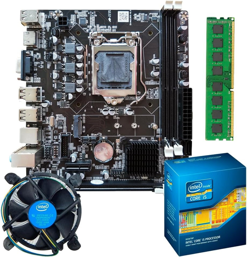 Pc Gamer Cpu Completo I5 8gb Ssd 240gb Monitor 19 Kit Gamer